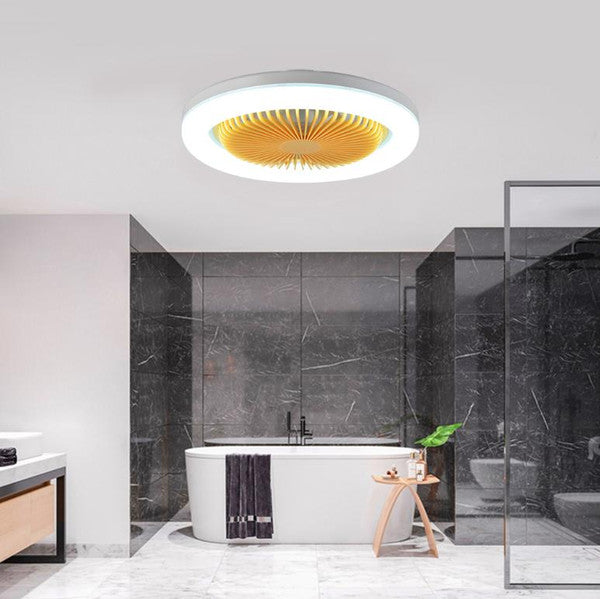 Sleek LED Ceiling Breeze with Remote Control