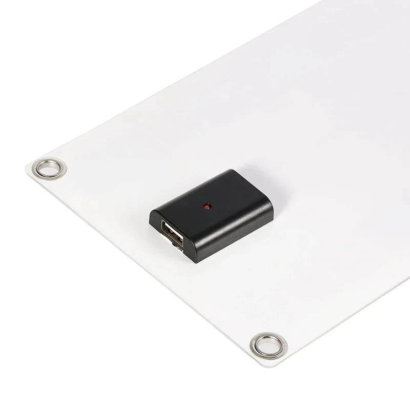 Eco-Friendly Portable Solar Charger with USB Output