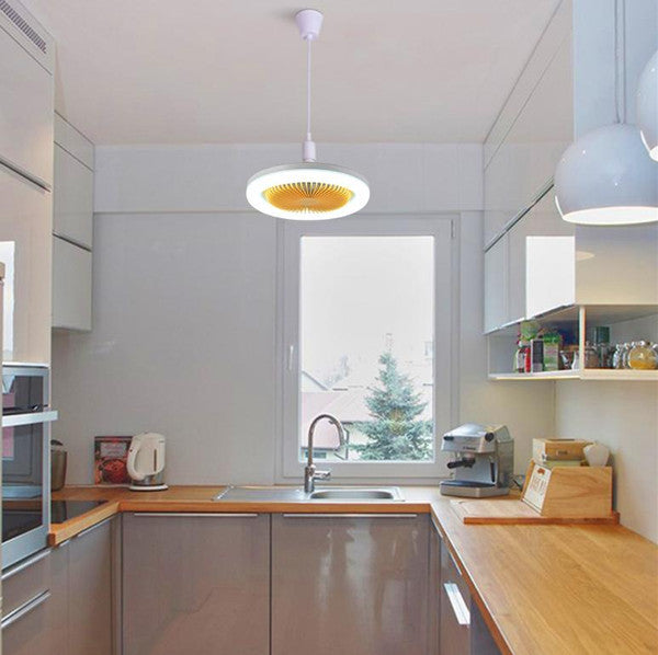 Sleek LED Ceiling Breeze with Remote Control
