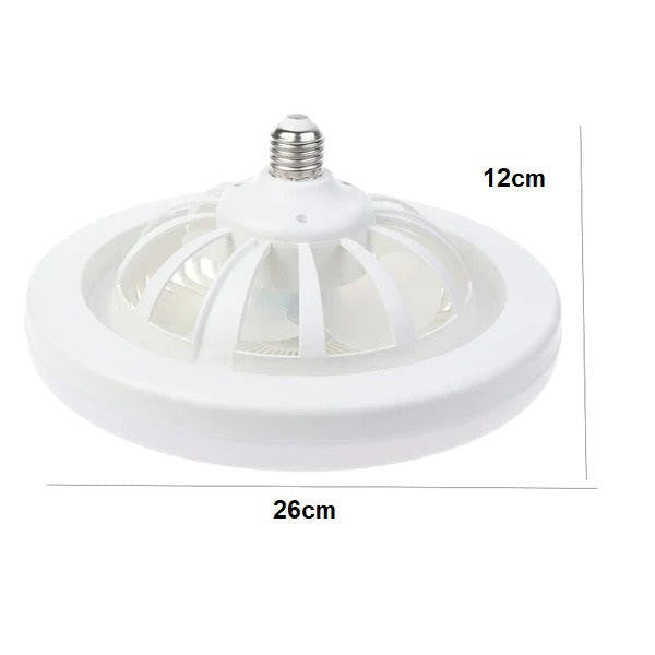 Sleek LED Ceiling Breeze with Remote Control