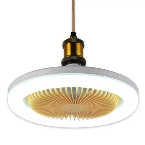 Sleek LED Ceiling Breeze with Remote Control