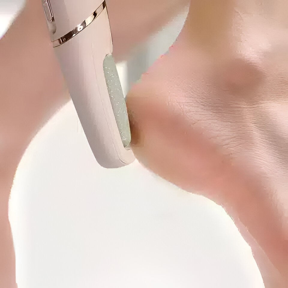 Ultimate Home Pedicure Tool with Rechargeable Dual-Speed Rollers