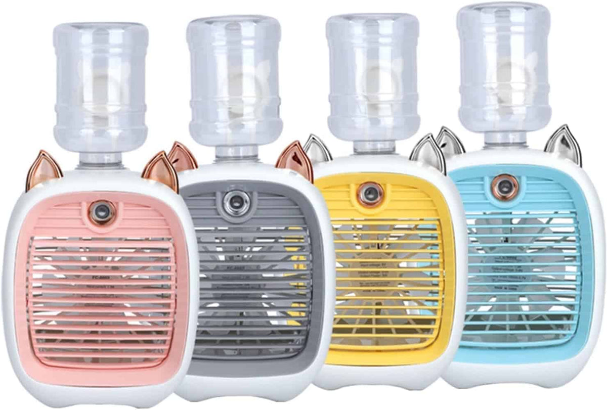Compact USB-Powered Cooling Fan for Personal Use