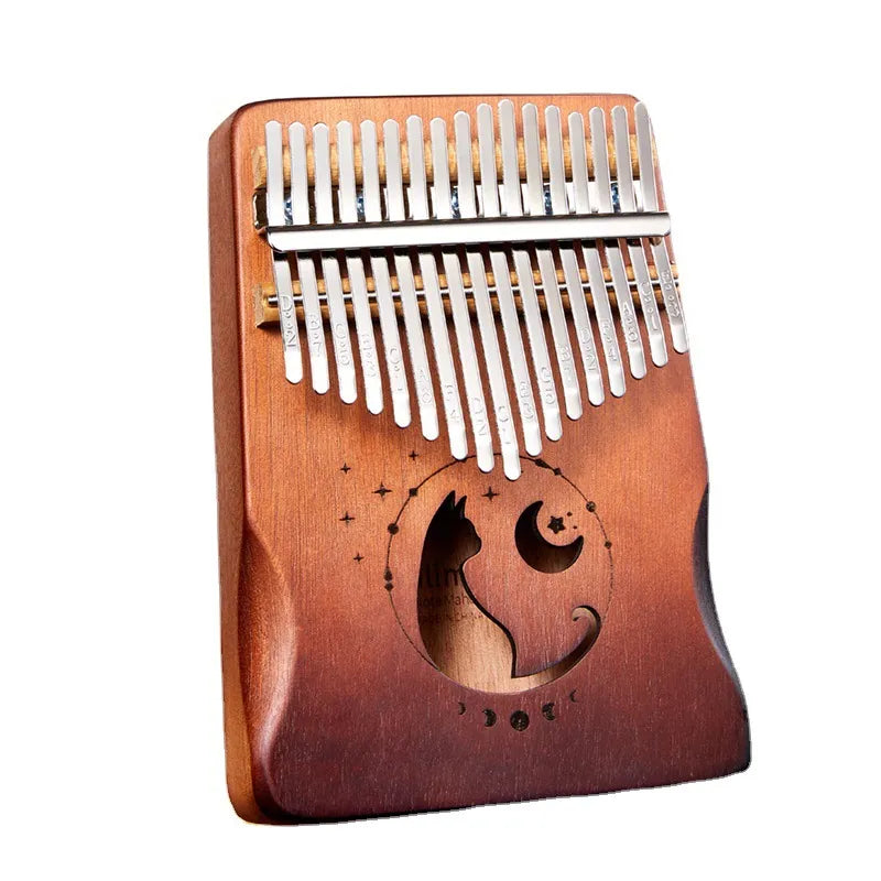 Elegant 17-Key Thumb Piano for Musical Exploration