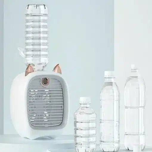 Compact USB-Powered Cooling Fan for Personal Use