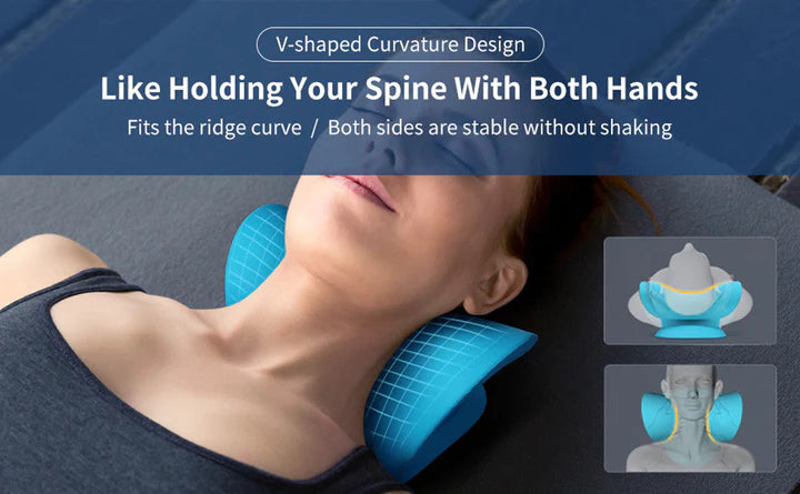 Ergonomic Neck and Shoulder Relief Cushion