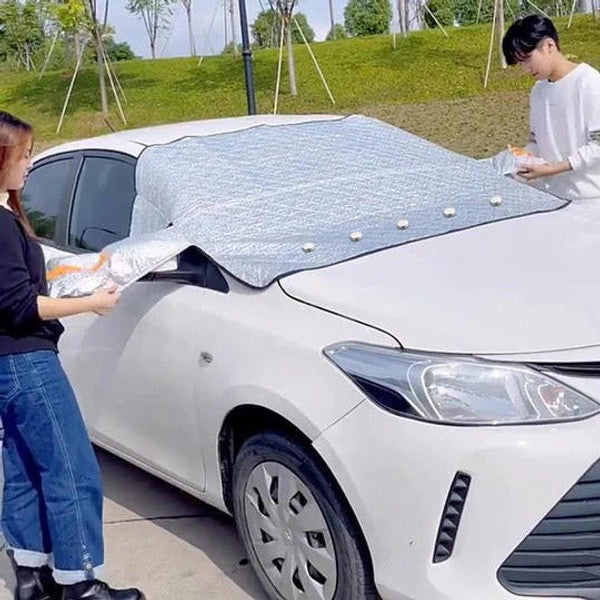 Magnetic Frost Shield for Winter Weather Protection