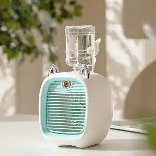 Compact USB-Powered Cooling Fan for Personal Use