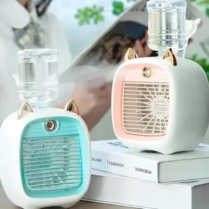 Compact USB-Powered Cooling Fan for Personal Use