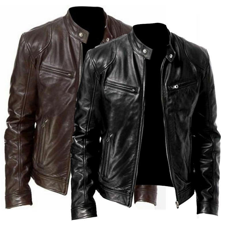 Stylish Biker Leather Jacket for All Seasons