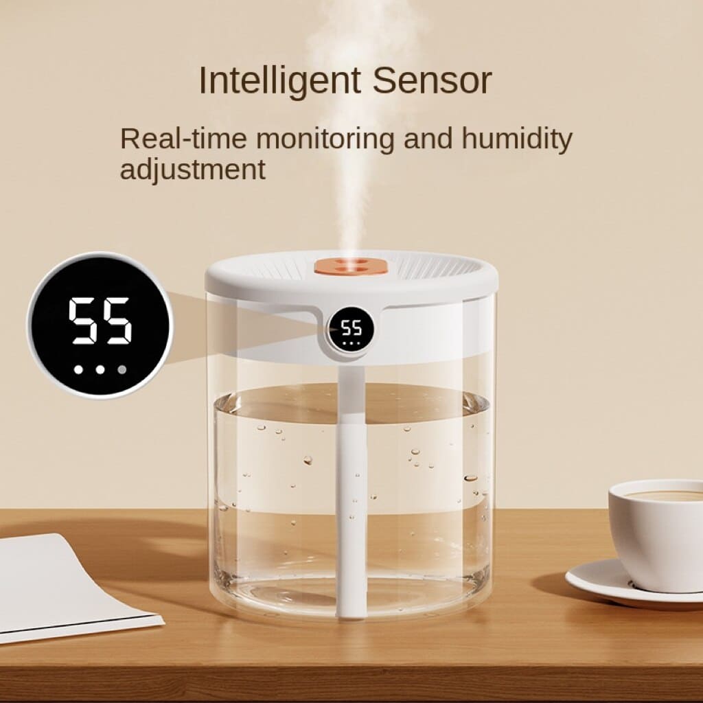 2L Smart Humidifier with Dual Mist Outputs