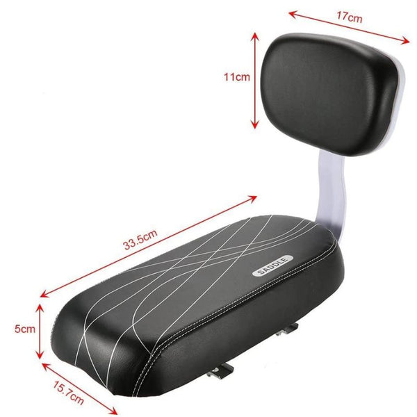 Versatile Bike Cargo Seat for Comfortable Rides