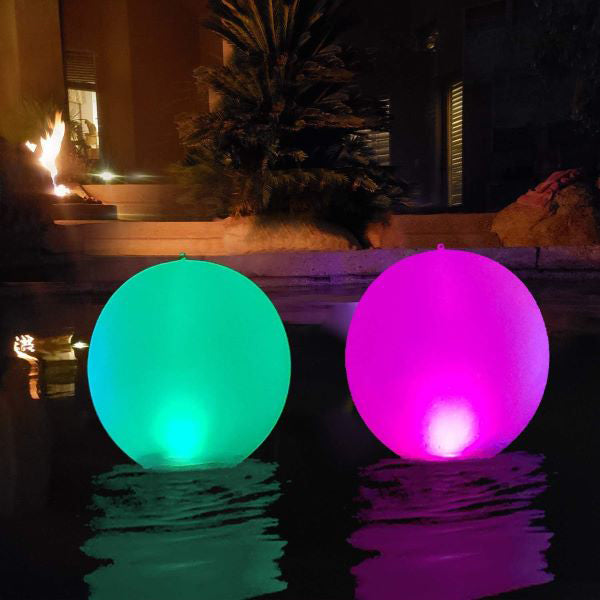 Colorful Floating LED Light for Pools and Gardens