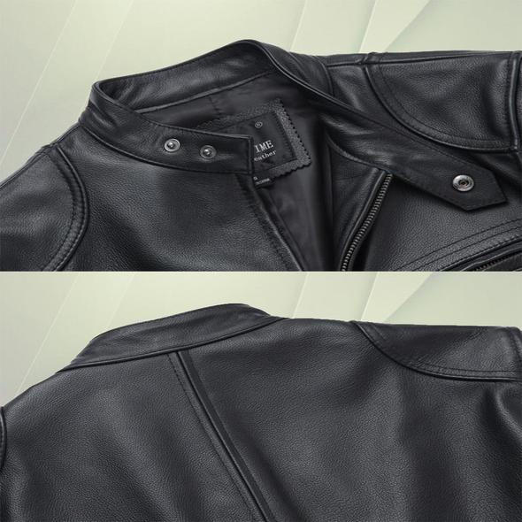 Stylish Biker Leather Jacket for All Seasons