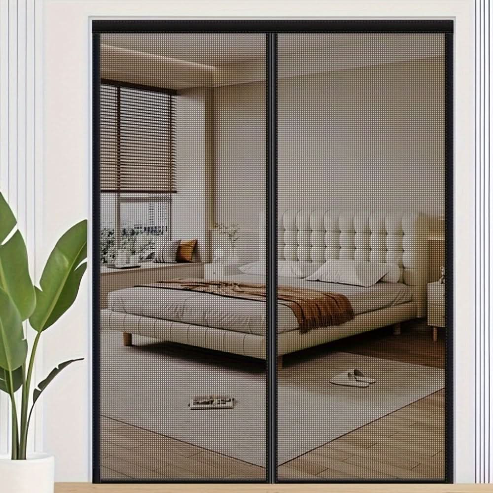 InsectGuard - Magnetic Mesh Curtain for Breezy Protection