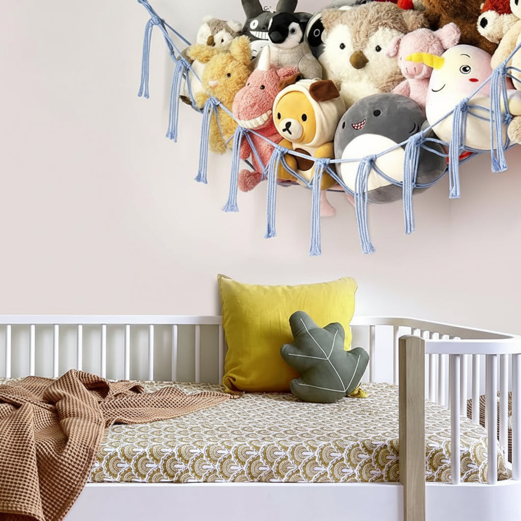 Chic Hanging Toy Organizer for Kids' Spaces | Durable & Stylish