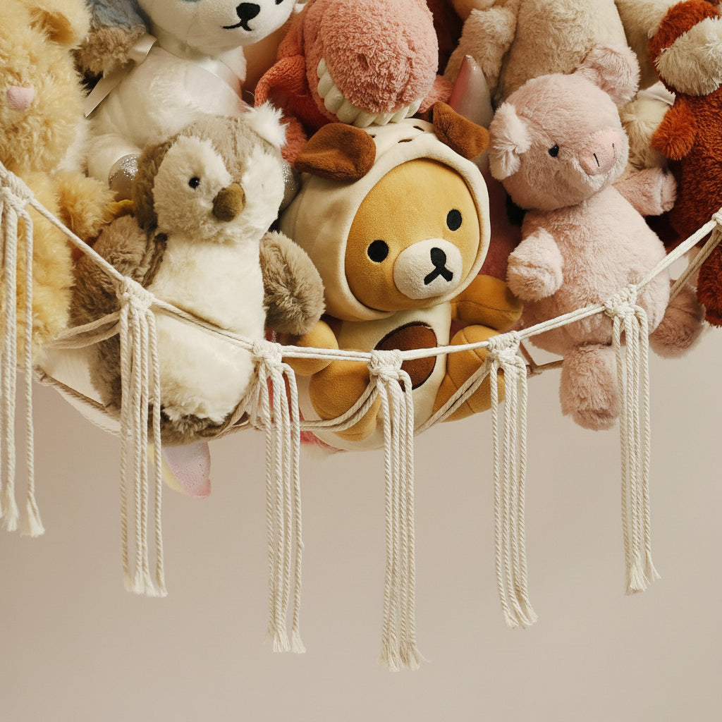 Chic Hanging Toy Organizer for Kids' Spaces | Durable & Stylish