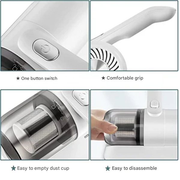 Handheld Dust Mite Cleaner - Effective Allergy Relief