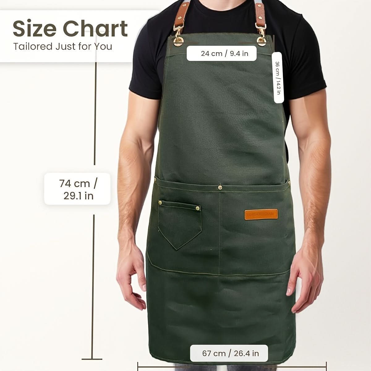 CraftMaster - Durable Utility Apron for Everyday Professionals