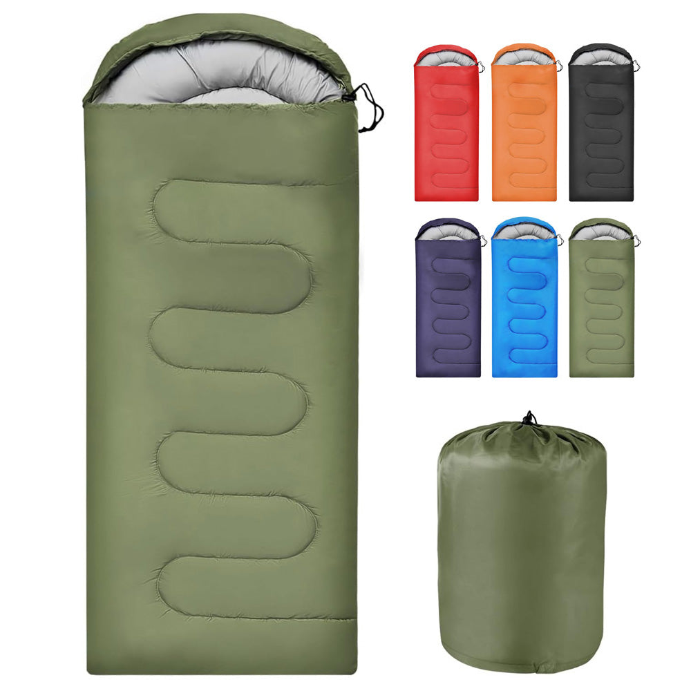 CAMPWARM - Cozy Envelope Sleeping Bag for Outdoor Escapes