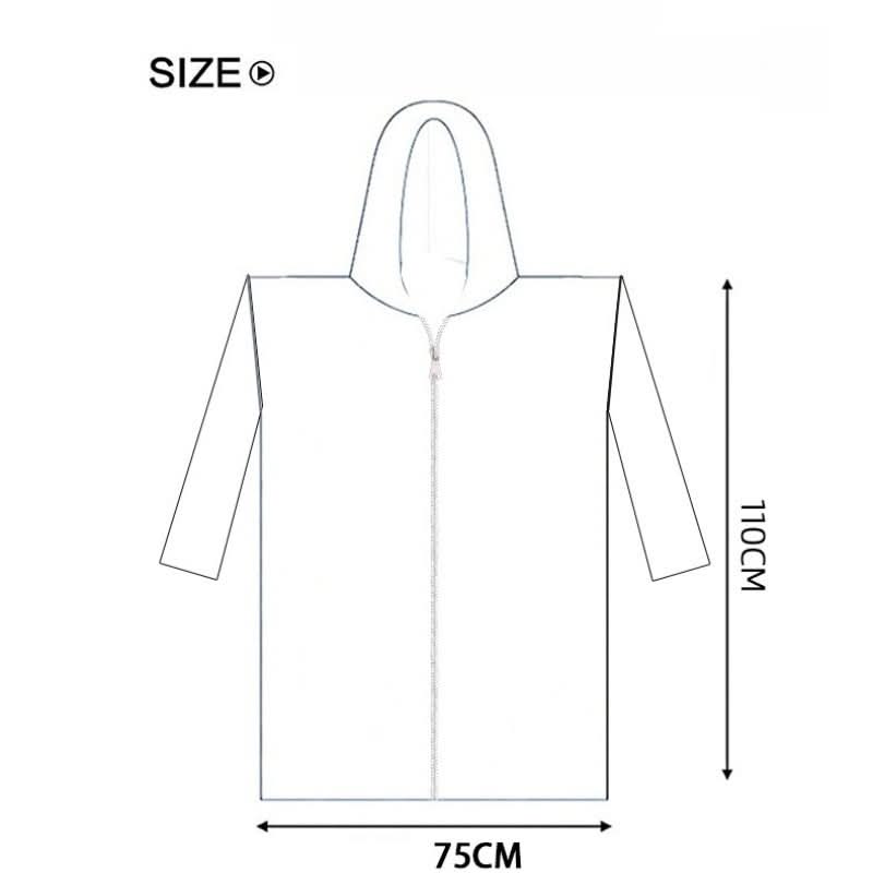 Sunkissed Shores – Plush Hooded Swim Cover-Up with Pockets