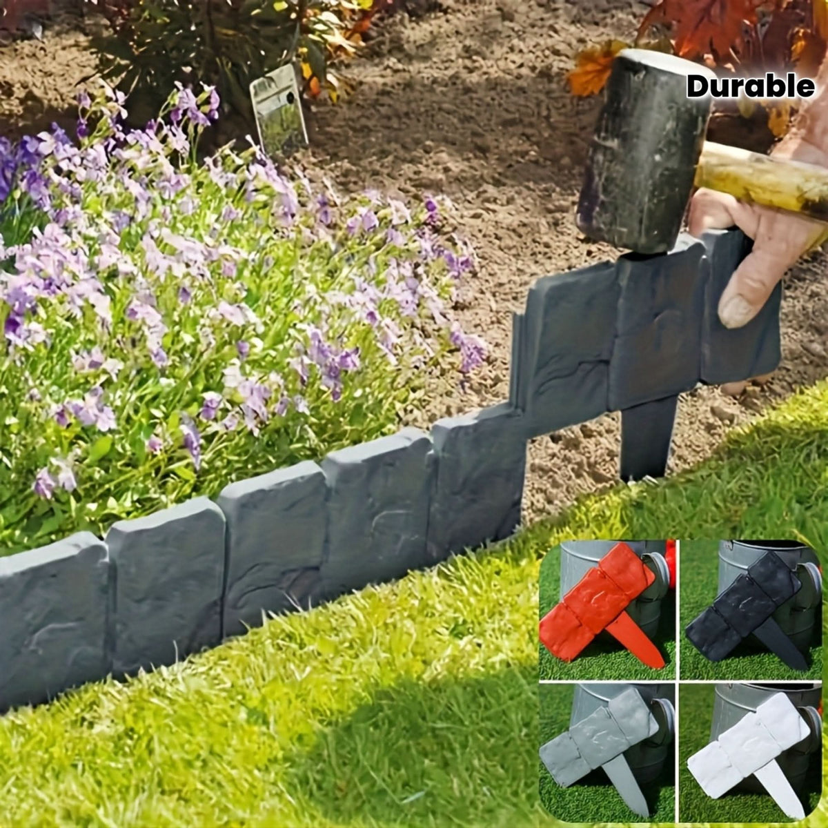 Elegant Garden Edging Solution for Neat Lawn Borders