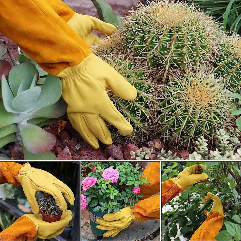 GardenGuard - Thorn-Resistant Breathable Gloves for Gardening
