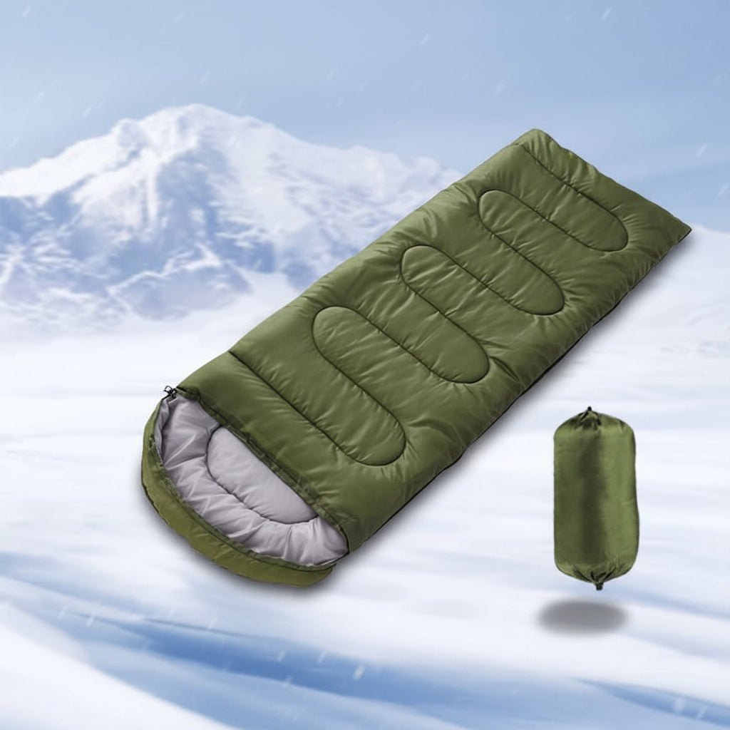 CAMPWARM - Cozy Envelope Sleeping Bag for Outdoor Escapes