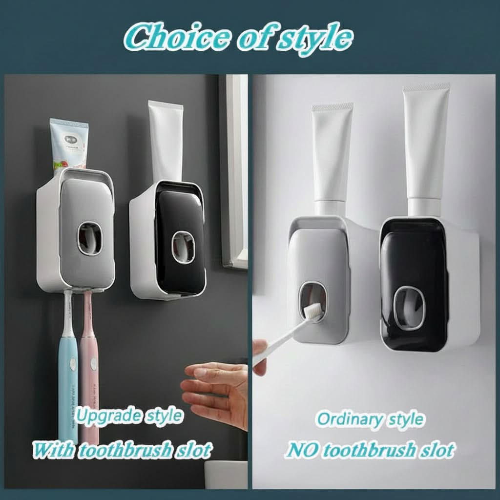 Organize Your Bathroom with the Smart Toothpaste Dispenser