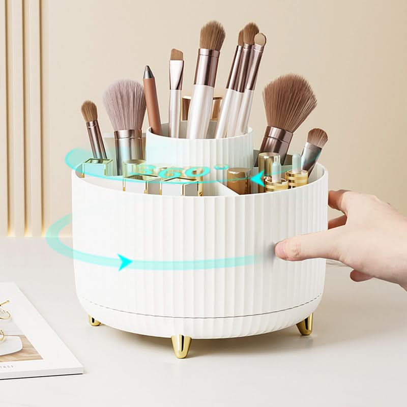 Twirl & Tidy – 360-Degree Rotating Makeup Storage Solution