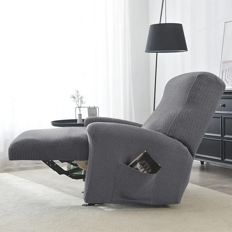 ComfortGuard – Stylish Recliner Cover with Handy Storage Pocket