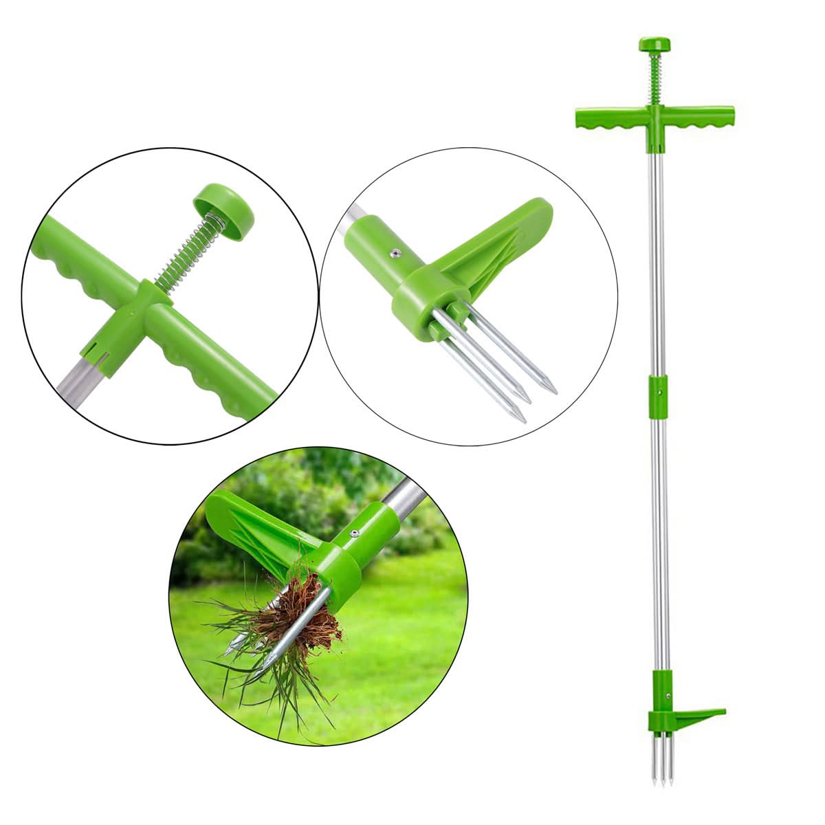 WeedMaster Pro - Ergonomic Stand-Up Weed Remover Tool