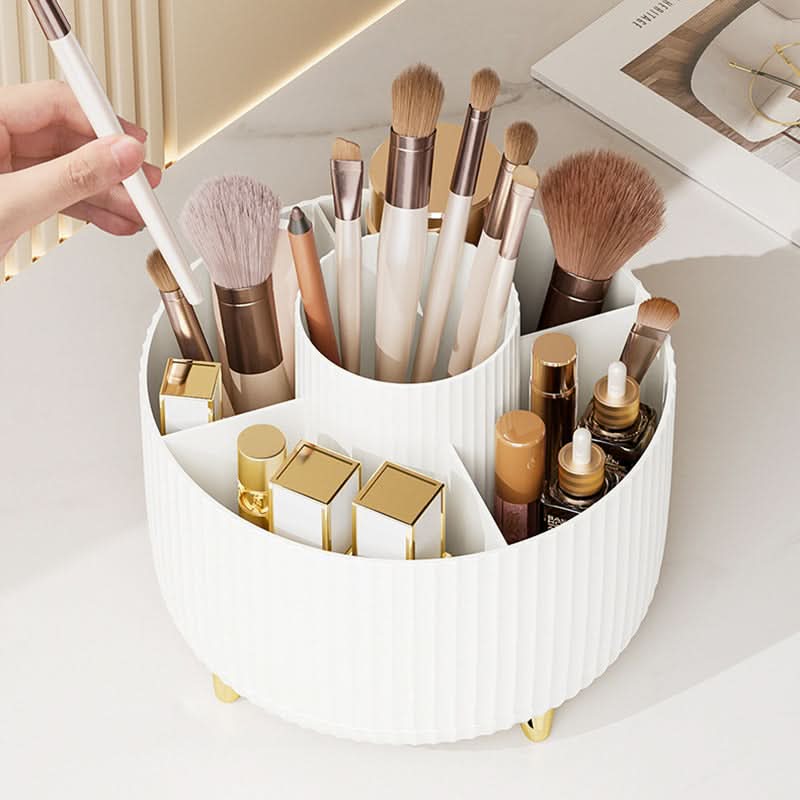 Twirl & Tidy – 360-Degree Rotating Makeup Storage Solution