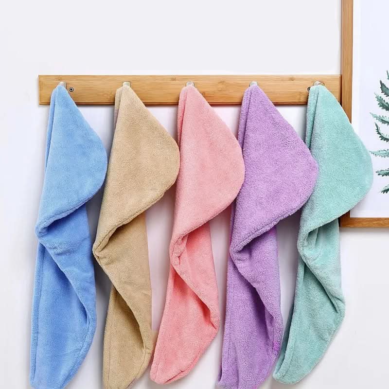 Softhug – Ultra-Absorbent Microfiber Hair Wrap for Quick Drying