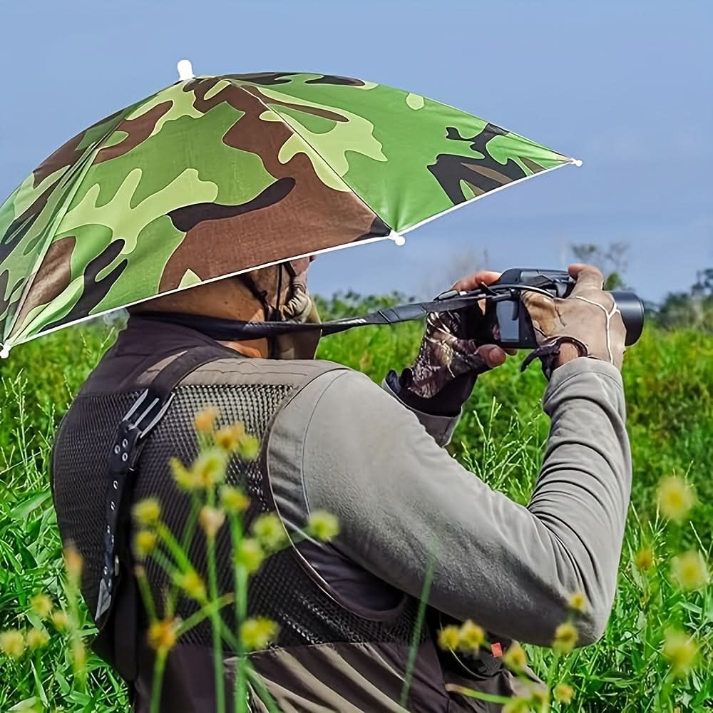 SunGuard - Effortless Hands-Free Umbrella Hat for Outdoor Enjoyment