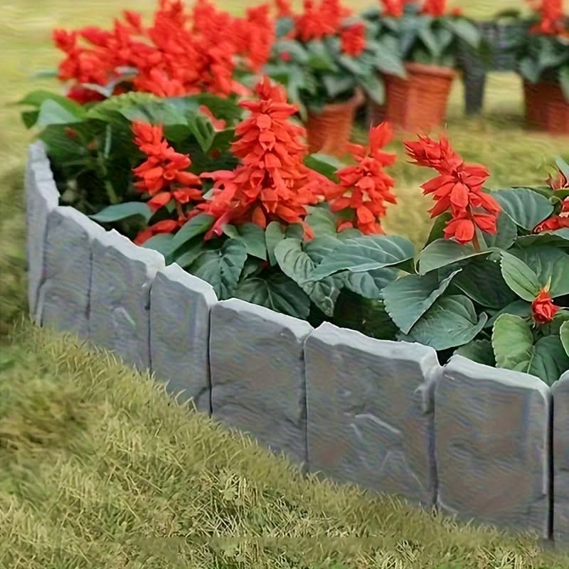 Elegant Garden Edging Solution for Neat Lawn Borders