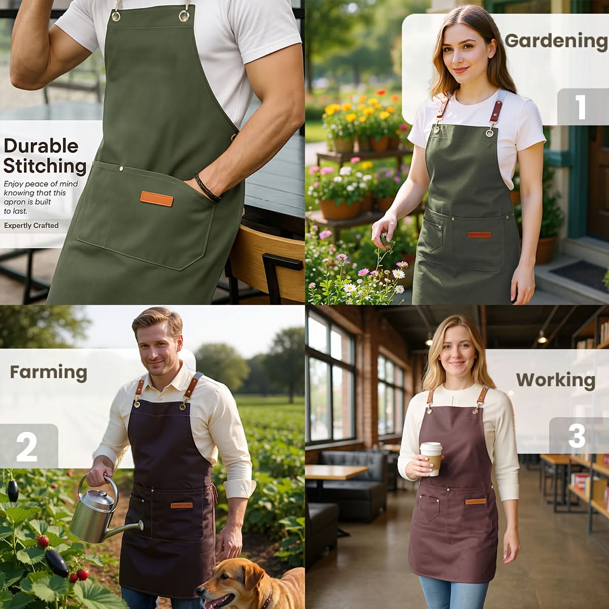 CraftMaster - Durable Utility Apron for Everyday Professionals