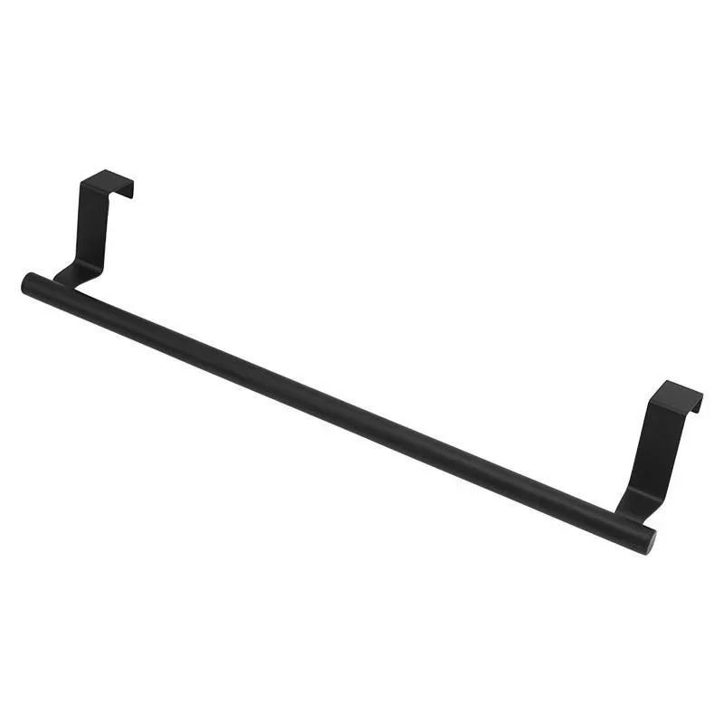 Space-Saving Towel Rack – Stainless Steel Over-Door Solution