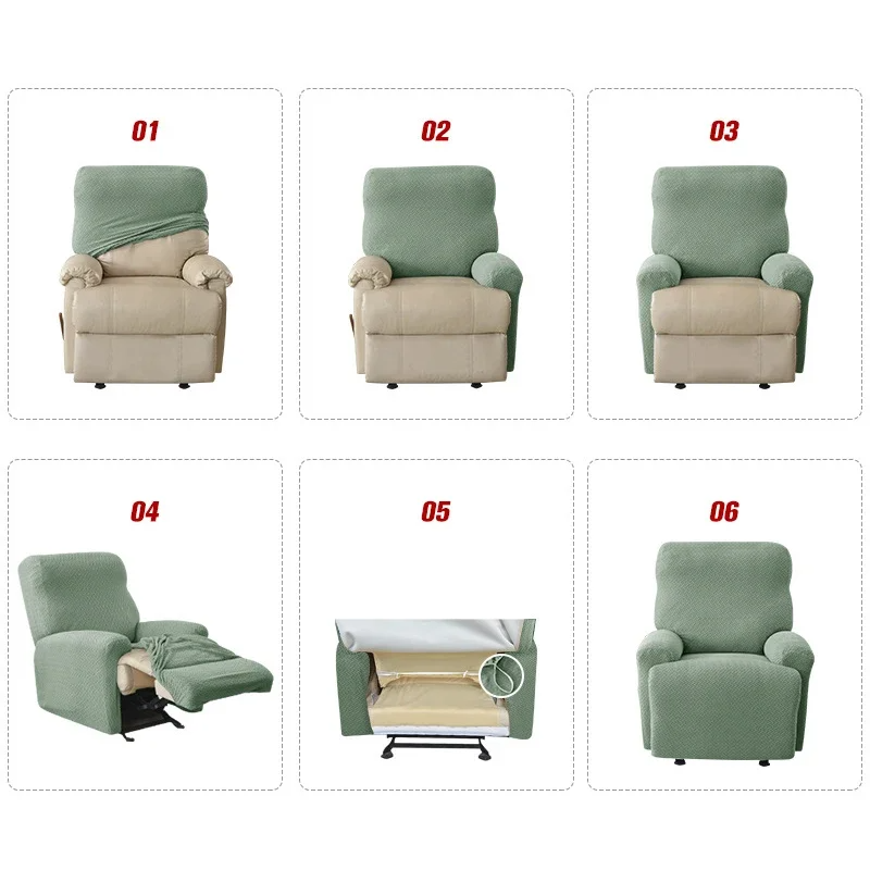 ComfortGuard – Stylish Recliner Cover with Handy Storage Pocket