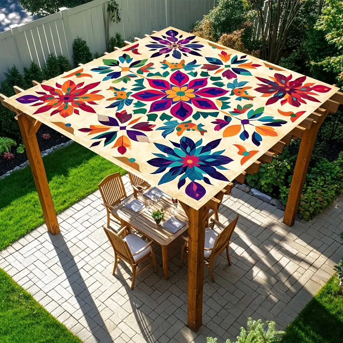 BreezyShade - Elegant Outdoor Canopy for Ultimate Relaxation