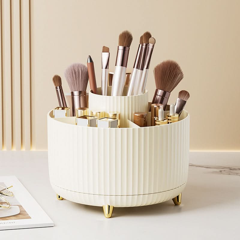 Twirl & Tidy – 360-Degree Rotating Makeup Storage Solution