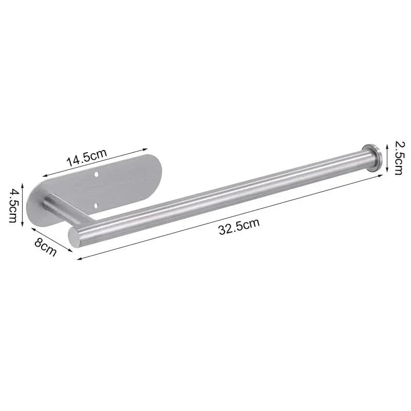 Sleek Stainless Steel Paper Towel Holder for Efficient Spaces