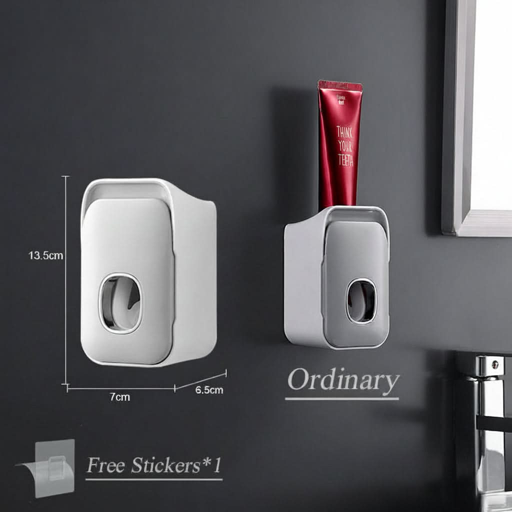 Organize Your Bathroom with the Smart Toothpaste Dispenser