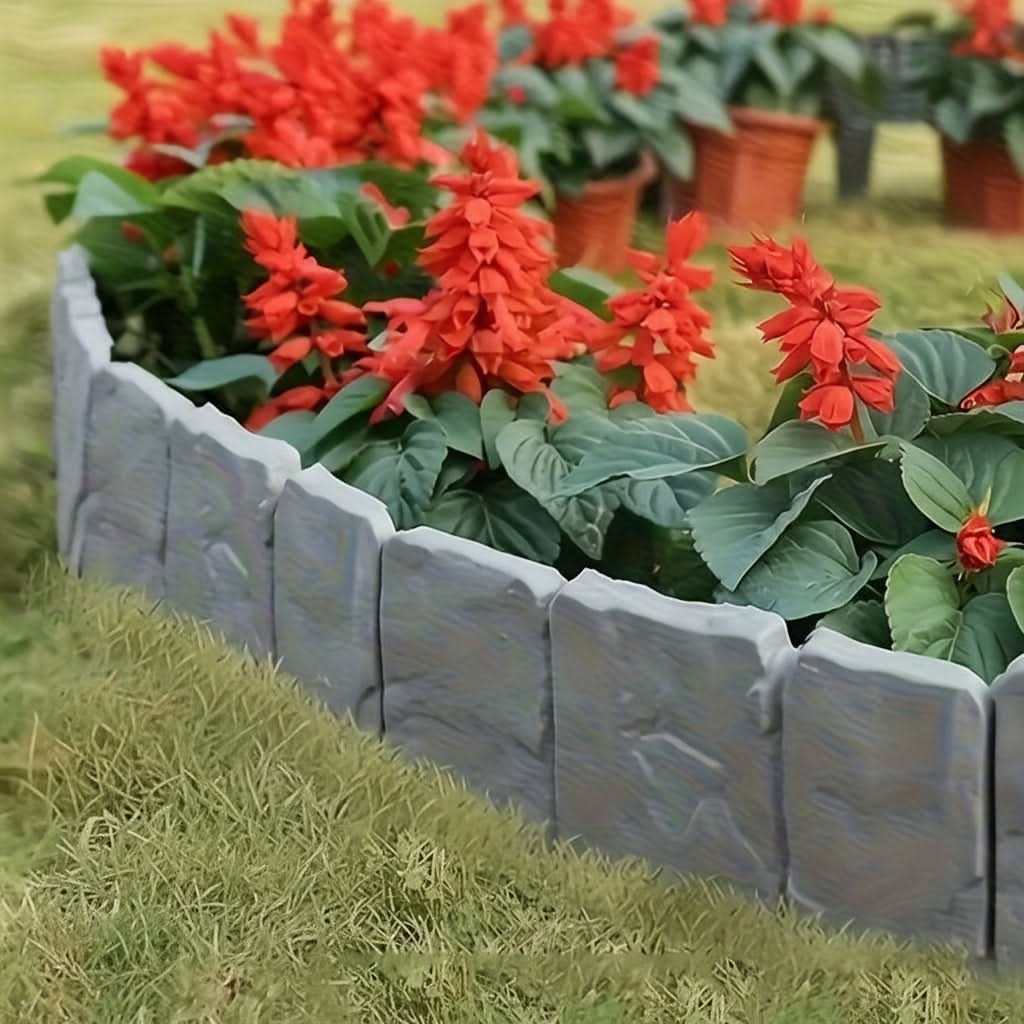 Elegant Garden Edging Solution for Neat Lawn Borders