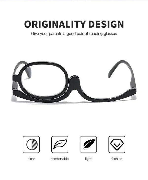 Vision-Enhancing Makeup Glasses