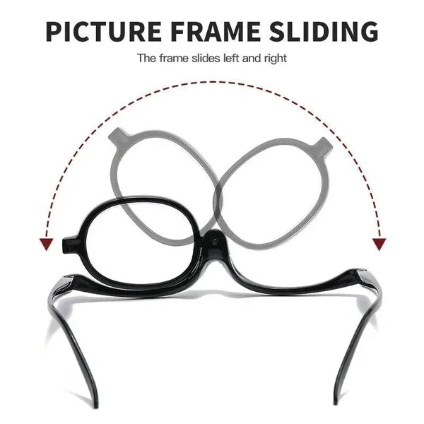 Vision-Enhancing Makeup Glasses