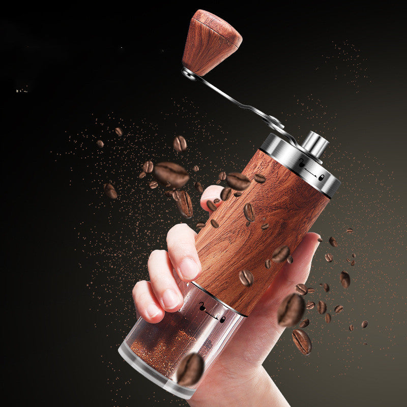 Portable Manual Coffee Grinder with Premium Steel Burrs