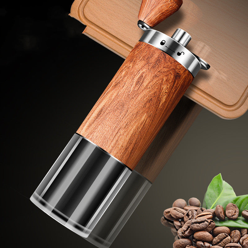 Portable Manual Coffee Grinder with Premium Steel Burrs