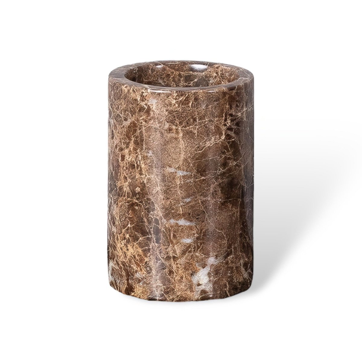 Sophisticated Stone-Inspired Bath Accessory Set for Chic Storage