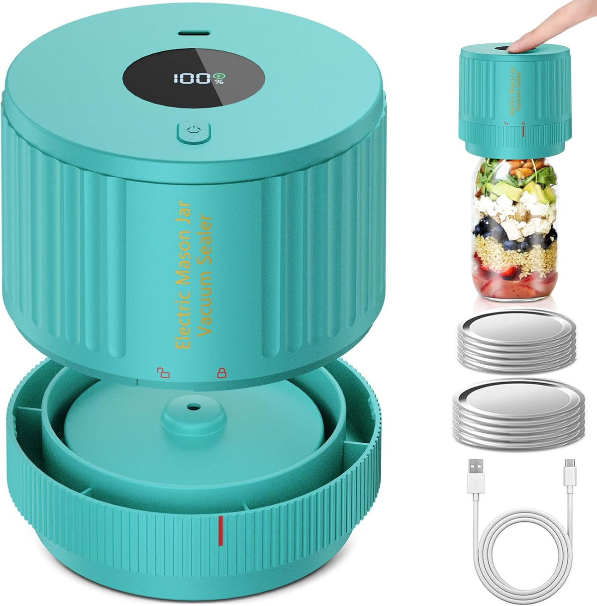 Vacuum Seal Pro: Electric Jar Sealer for Ultimate Freshness